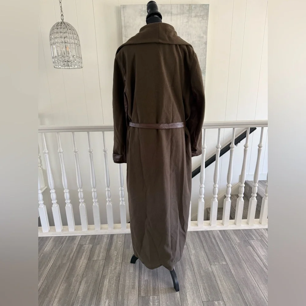 NWT Pretty Little Thing Chocolate Brown trench coat size 10. - Picture 3 of 10